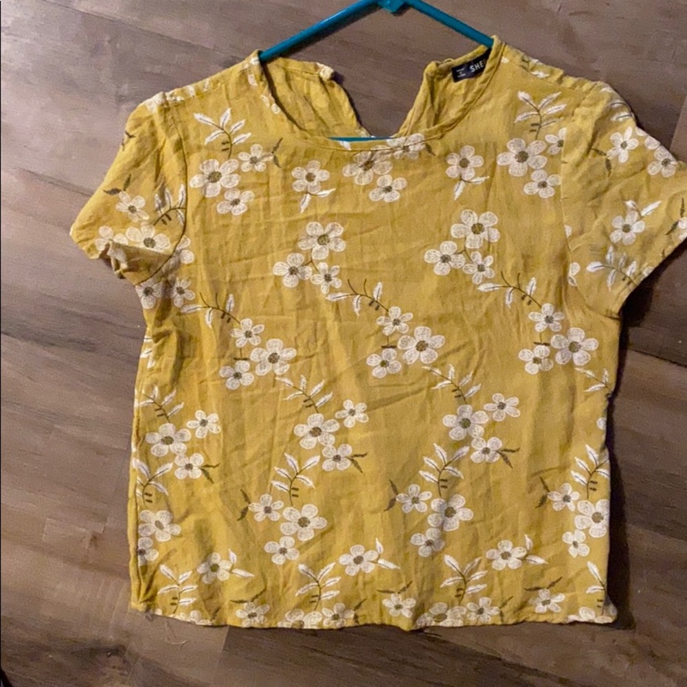 cute flower shirt